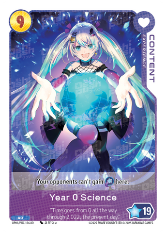 Year 0 Science (OP01-156)