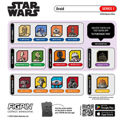 Figpin Star Wars Droids Series 1