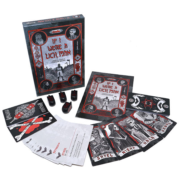Lucian Khan RPG: If I Were a Lich, Man Box Set