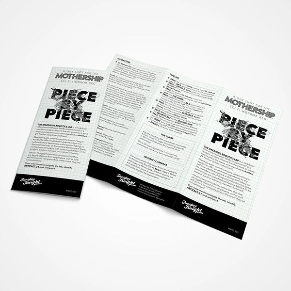 Mothership RPG: Piece by Piece