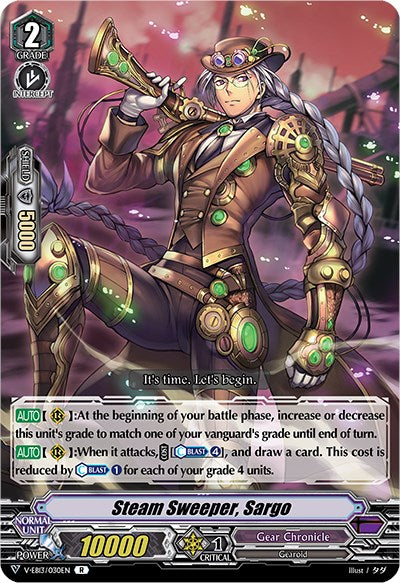 Steam Sweeper, Sargo (V-EB13/030EN) [The Astral Force]