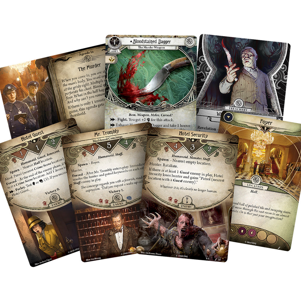 Arkham Horror: The Card Game - Murder at the Excelsior Hotel Scenario Pack