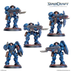 Starcraft Tabletop Miniatures Game - Terran: Marine Expansion Set