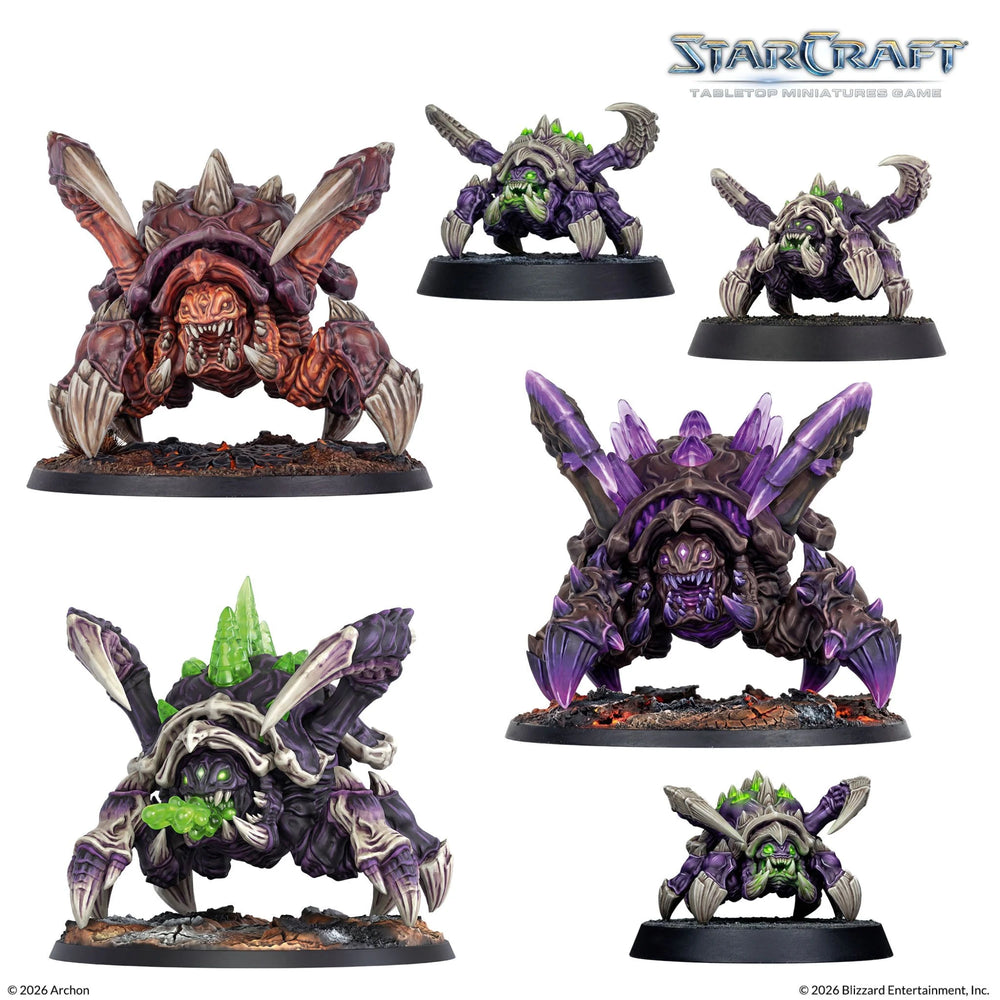 Starcraft Tabletop Miniatures Game - Zerg: Roach Expansion Set