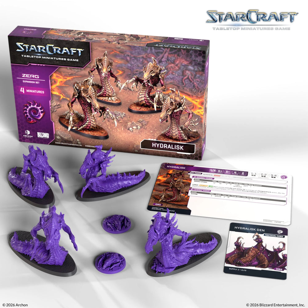 Starcraft Tabletop Miniatures Game - Zerg: Hydralisk Expansion Set