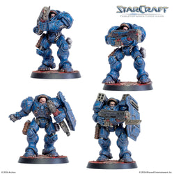 Starcraft Tabletop Miniatures Game - Terran: Marine Expansion Set