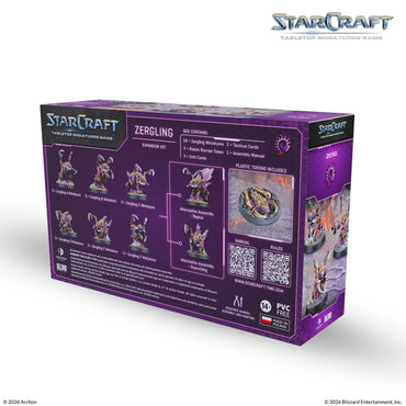 Starcraft Tabletop Miniatures Game - Zerg: Zergling Expansion Set