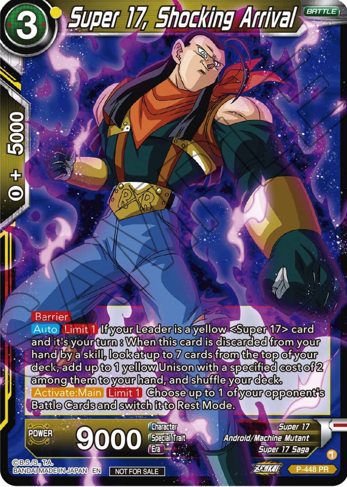 Super 17, Shocking Arrival (P-448) [Tournament Promotion Cards]