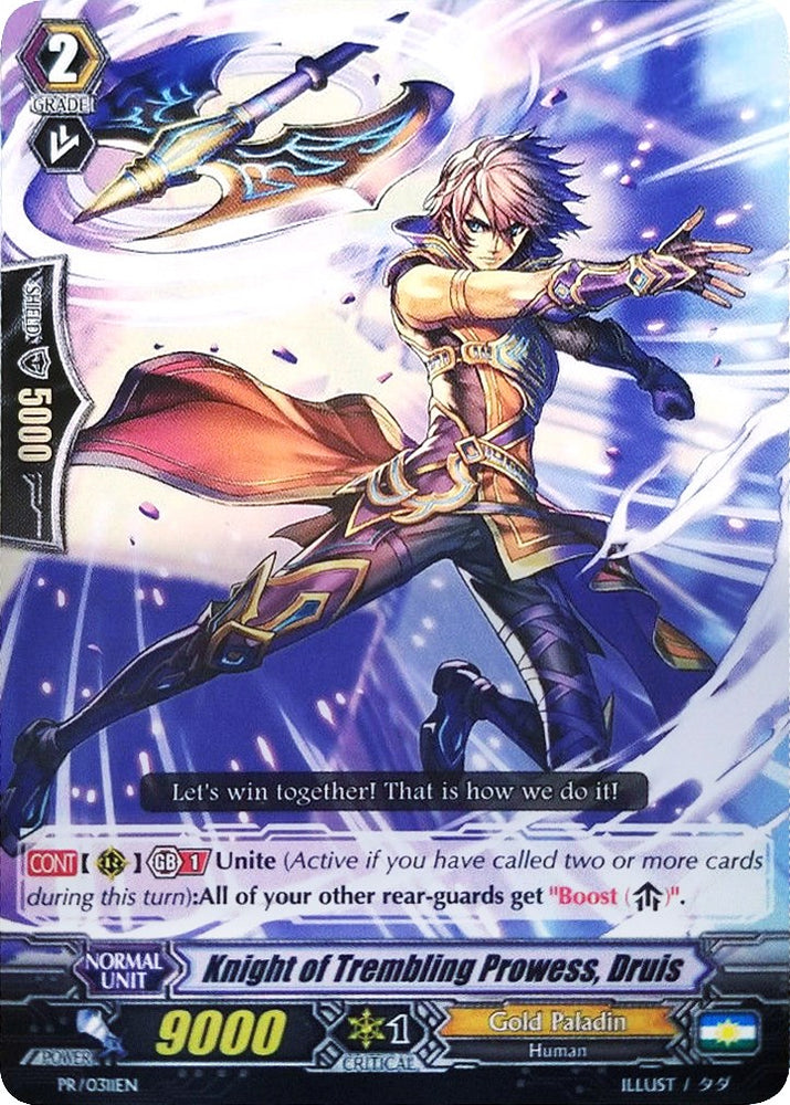 Knight of Trembling Prowess, Druis (PR/0311EN) [Promo Cards]
