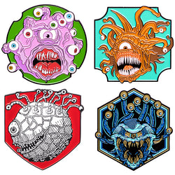 D&D Monster Mystery Pin