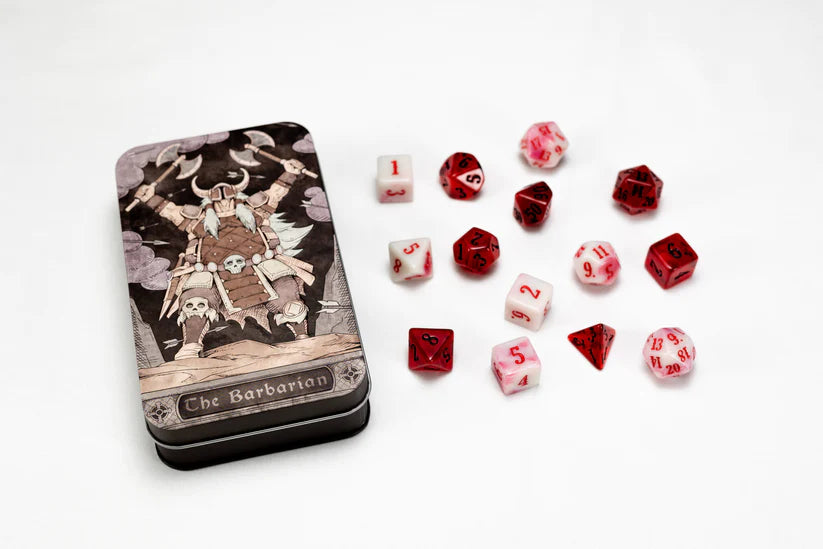 The Barbarian Dice Set by Beadle & Grimm's