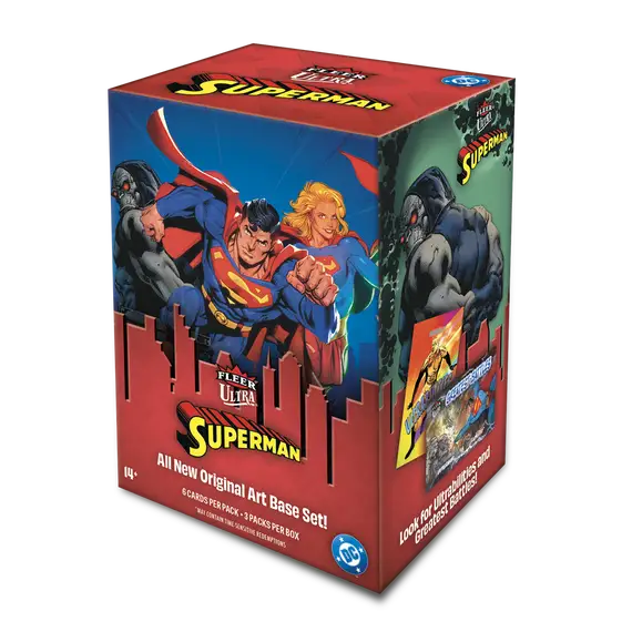 Fleer Ultra : Superman Trading Card Blasters Box