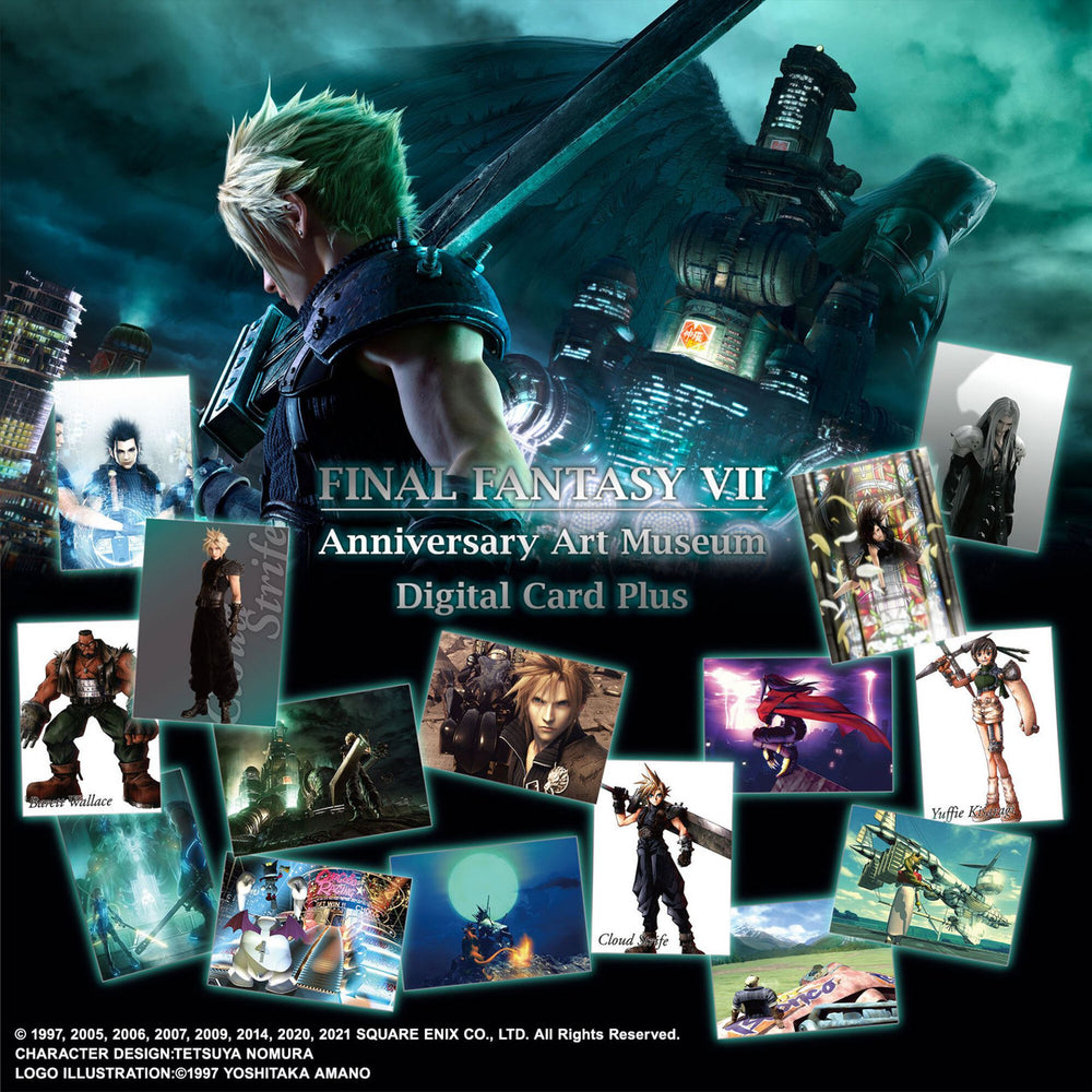 Final Fantasy VII Anniversary Art Museum Digital Card+ Vol. 2