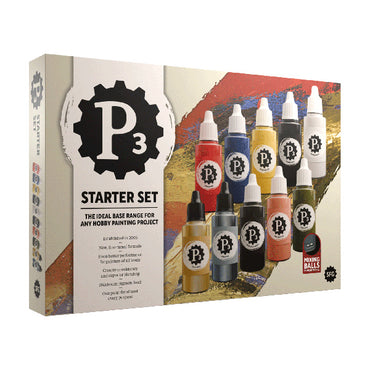 P3 Paints Starter Set (10 Paints)