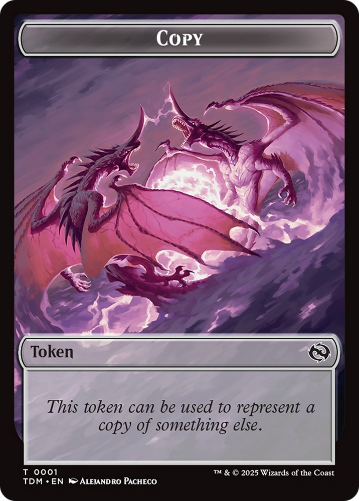 Solider (0032) // Copy Double-Sided Token [Tarkir: Dragonstorm Commander Tokens]