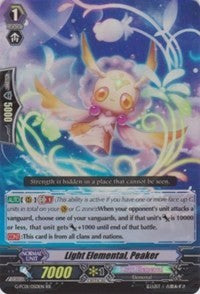 Light Elemental, Peaker (G-FC01/050EN) [Fighter's Collection 2015]