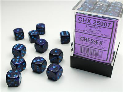 Chessex: 12mm 36d6 Speckled