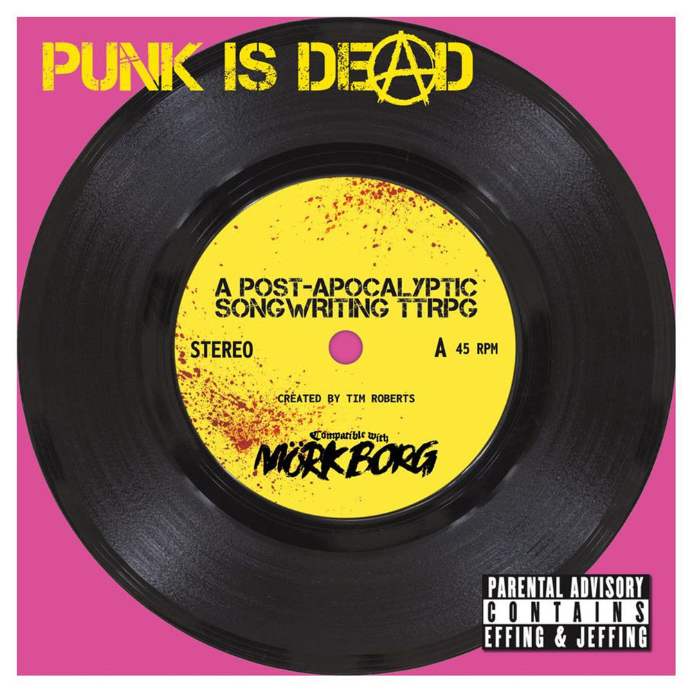 Punk is Dead Post-Apocalyptic Songwriting TTRPG