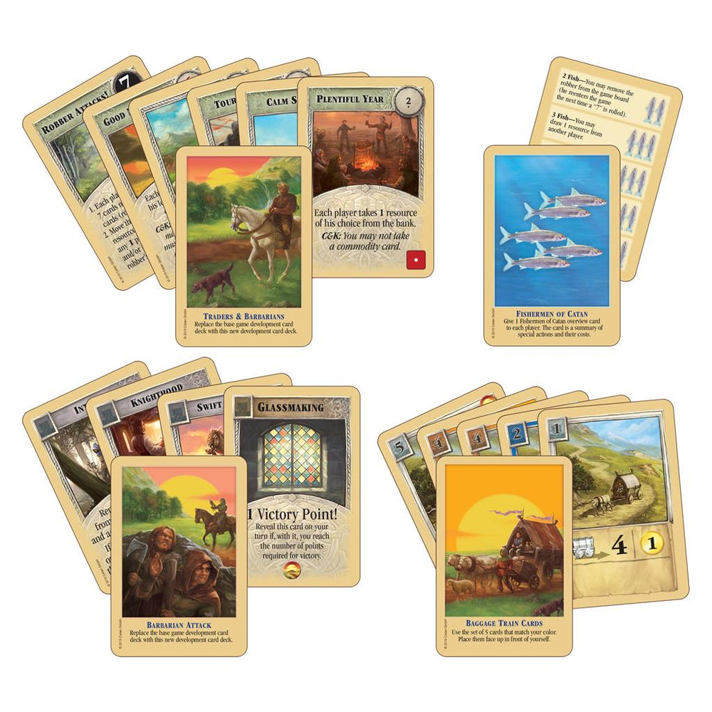 Catan Traders & Barbarians Expansion