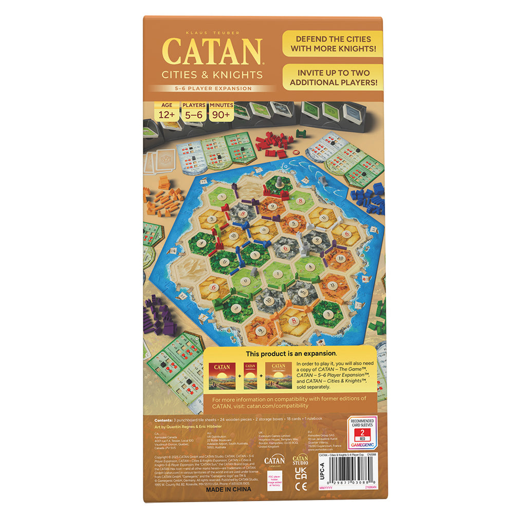 CATAN – Cities & Knights 5-6 Player Expansion