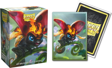 Dragon Shield Spirit Animal Dragons Brushed Art Burnbug Sleeves