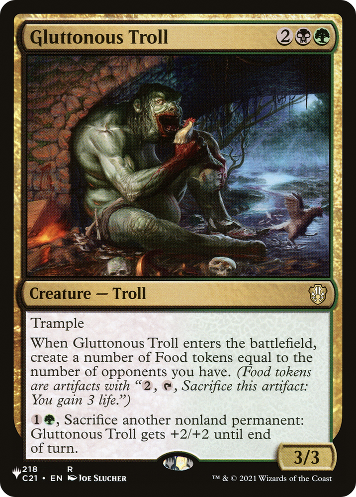 Gluttonous Troll [The List]