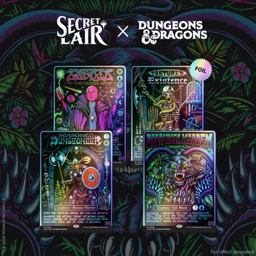 Secret Lair x Dungeons & Dragons®: Black Lights & Dark Dungeons