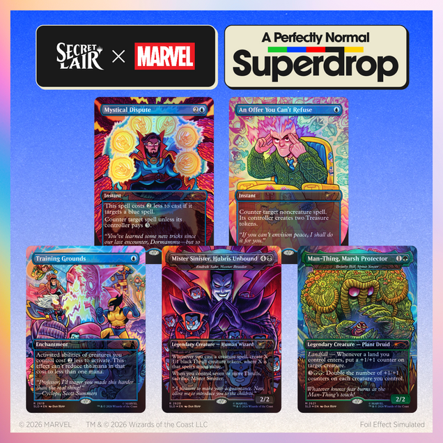 Secret Lair Drop: Secret Lair x Marvel: Dan Hipp (Traditional Foil Edition)