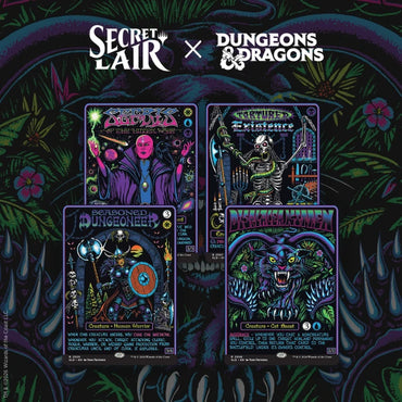 Secret Lair x Dungeons & Dragons®: Black Lights & Dark Dungeons
