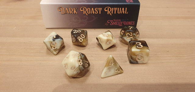 Dark Roast Ritual Scented Dice by Baron Smelly Bones