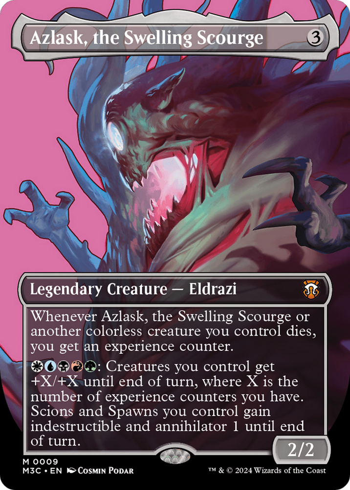 borderless cards mtg The Bridge of Death [Door to Nothingness] (1678) (Borderless) (SLD) main image 1