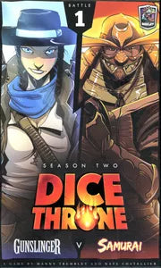 Dice Throne - Gunslinger vs Samurai (Open Box, Unpunched)