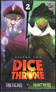 Dice Throne - Tactition vs Huntress (Open Box, Unpunched)