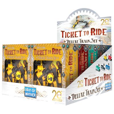 Ticket To Ride: 20th Anniversary Deluxe Train Set (RED)