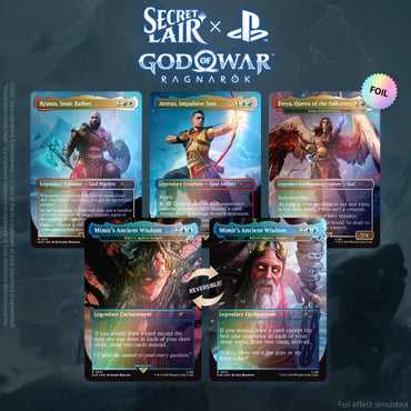 Secret Lair x God of War: Norse - TRADITIONAL FOIL EDITION