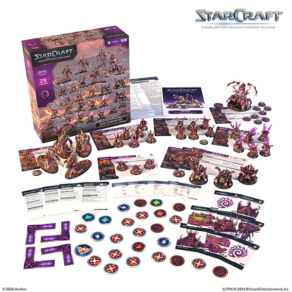 Starcraft Tabletop Miniatures Game - Zerg Starter Set