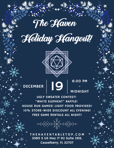 12-19 Haven Holiday Hangout! ticket