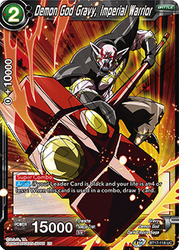 Demon God Gravy, Imperial Warrior (BT17-118) [Ultimate Squad]