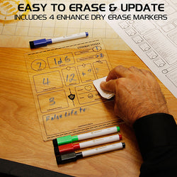 Enhance Acrylic Character Sheets