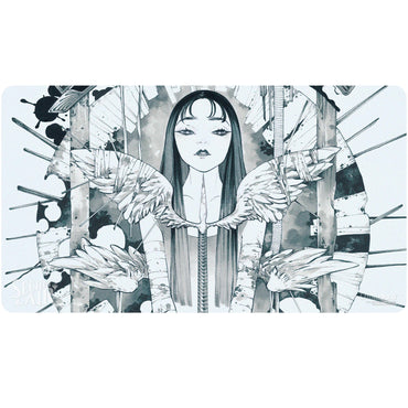 Ultra PRO: Playmat - Secret Lair 2024: Peach Momoko - Deep Thoughts Deep Feelings: Psychic Corrosion