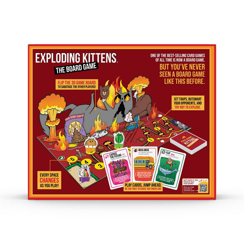 Hover to zoom | Click to enlarge Exploding Kittens: The Board Game