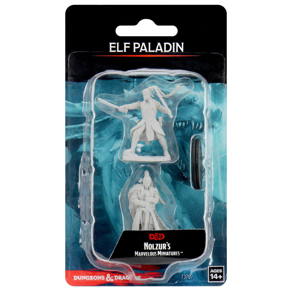 Elf Paladin Male Unpainted