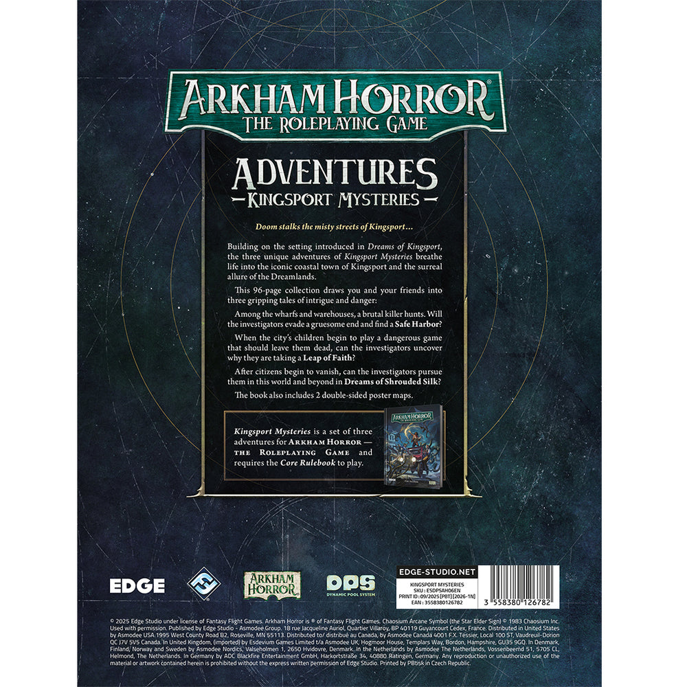 Arkham Horror RPG - Kingsport Mysteries