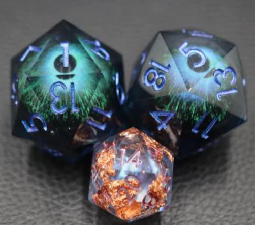35MM MOVING EYE D20 - BLUE CYCLOPS EYE