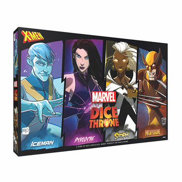 Dice Throne - Marvel X-Men Box 1 (Iceman, Psylocke, Storm, Wolverine)