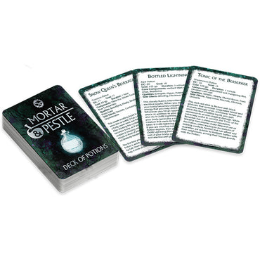 Mortar & Pestle (5E): Deck of Potions