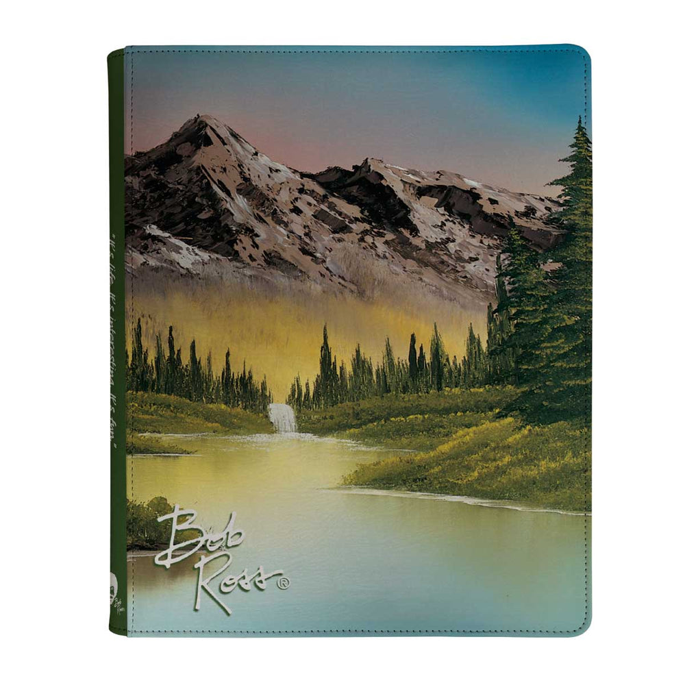 Ultra PRO: 9-Pocket Zippered PRO-Binder - Bob Ross (Mountain Retreat)