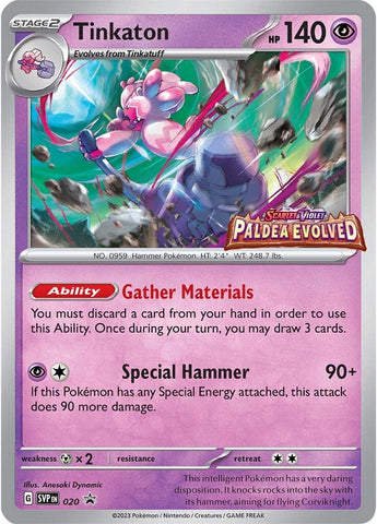 Tinkaton (020) [Scarlet & Violet: Black Star Promos]