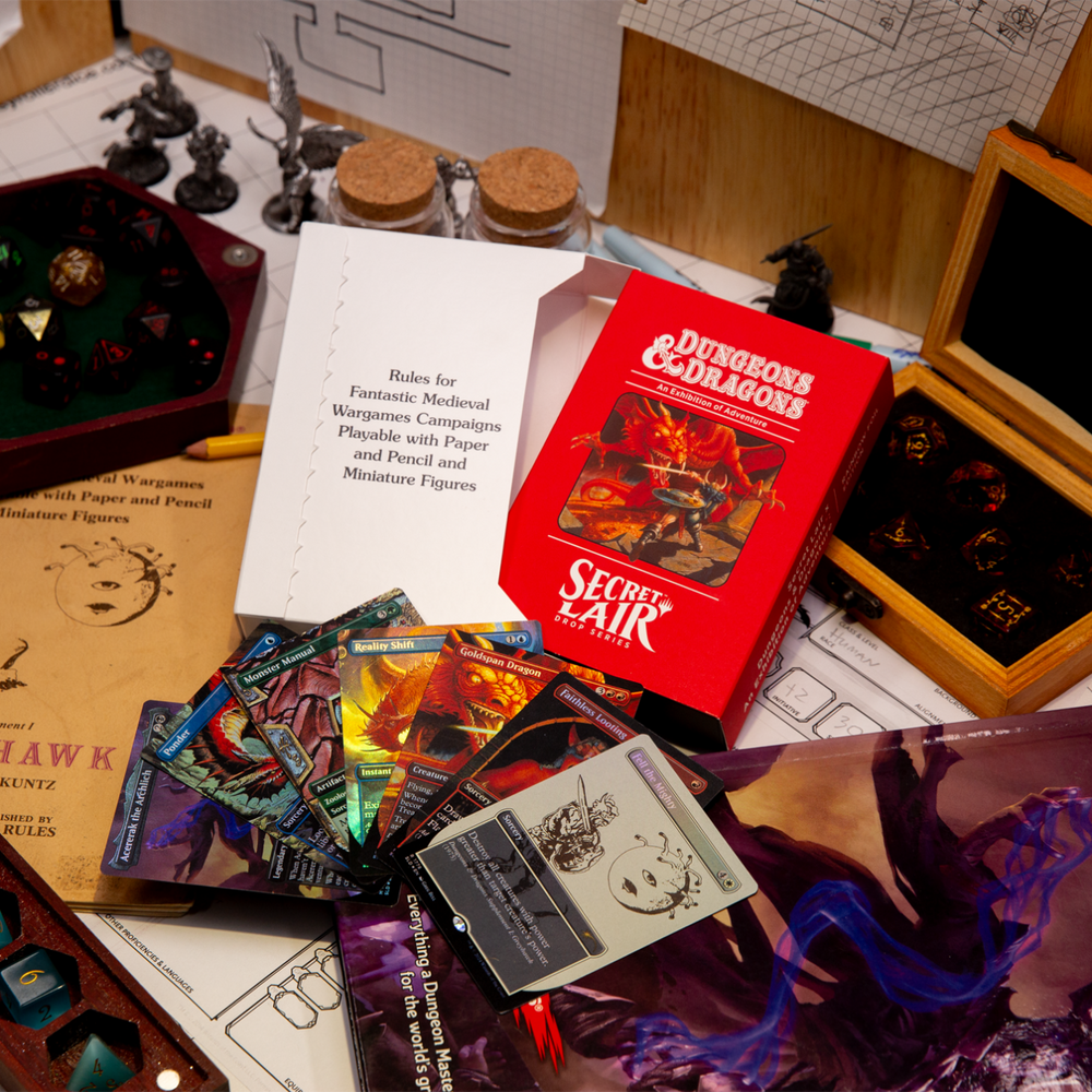 Secret Lair: Drop Series - Secret Lair x Dungeons & Dragons: An Exhibition of Adventure - Rainbow Foil Edition