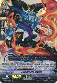 Fire Breeze, Carrie (BT07/014EN) [Rampage of the Beast King]